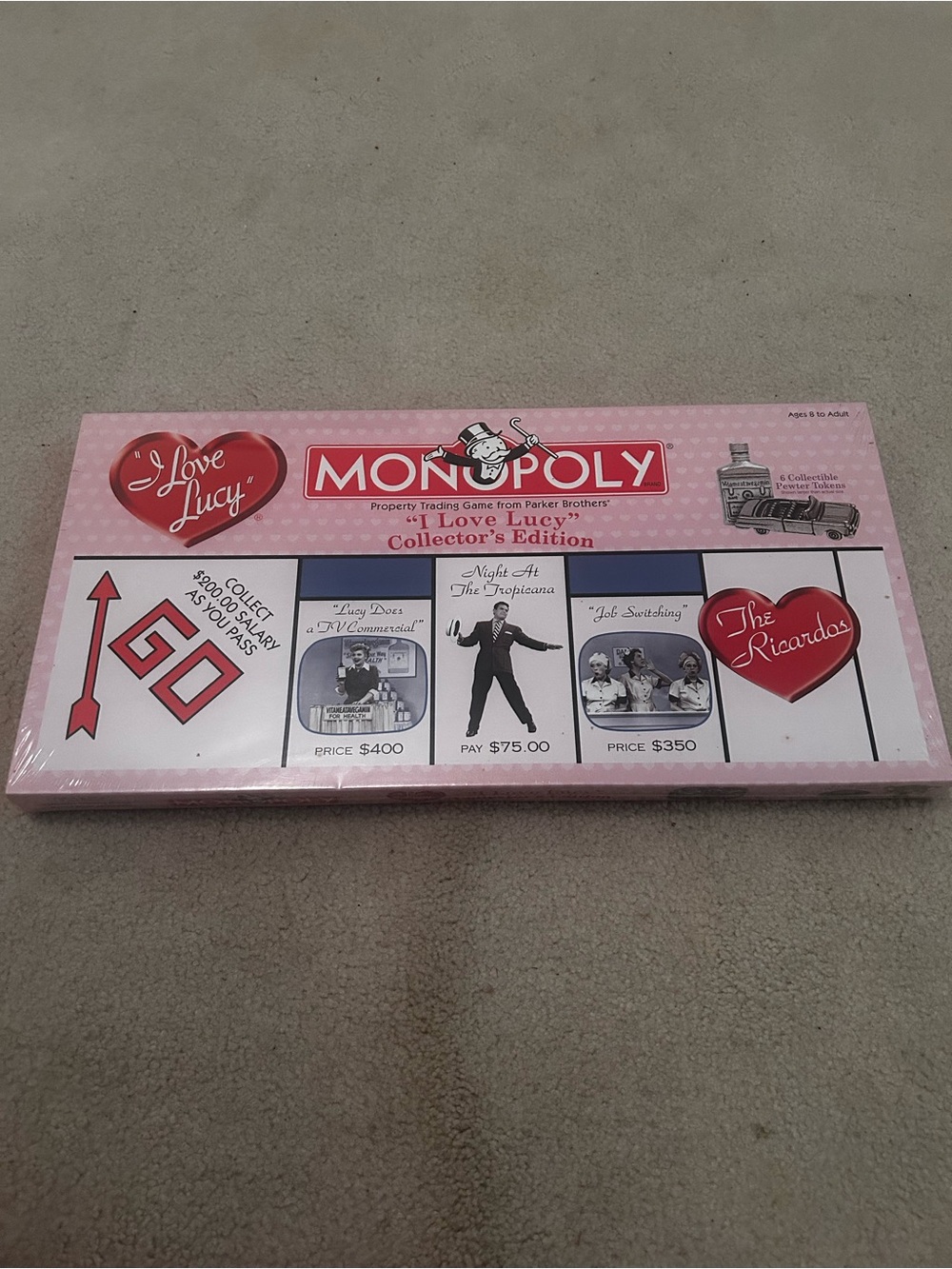 I Love Lucy Collector's Edition Monopoly Game